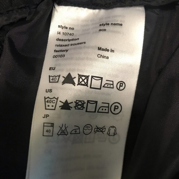 WESC trouser pants - Picture 12 of 12